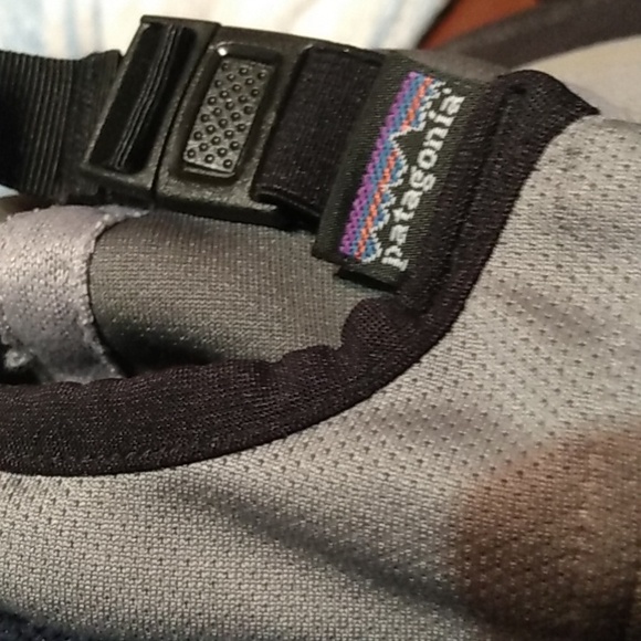 Patagonia Short Bill Floppy Soft Nylon 3M Gorp Cycling Bike Cap 5 panel bike Hat - Picture 5 of 12